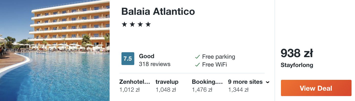 zarezerwuj hotel na algarve