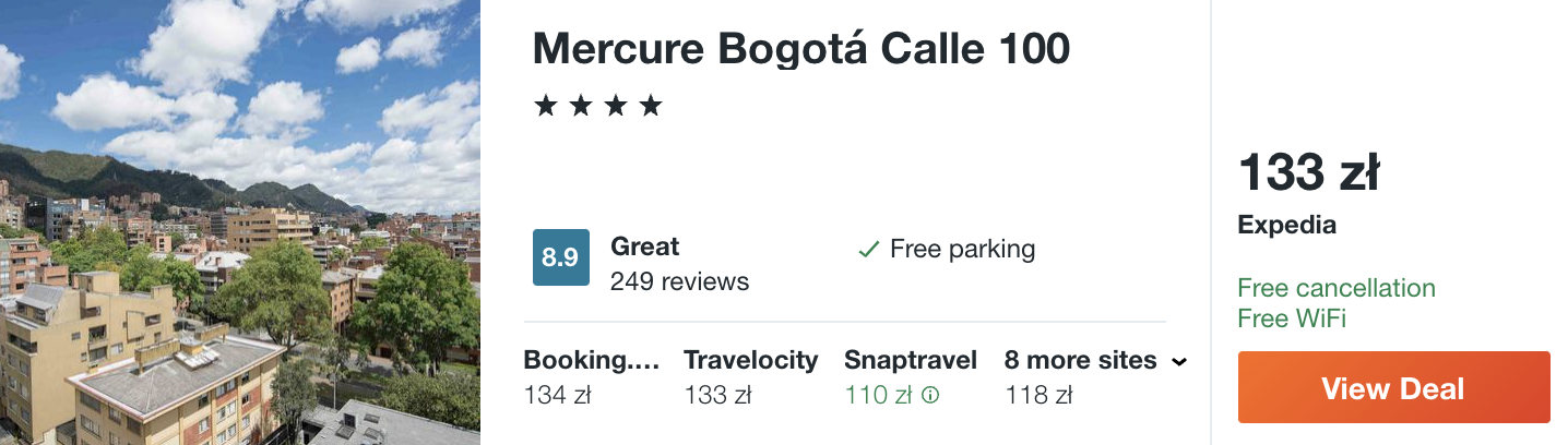 zarezerwuj hotel w bogocie