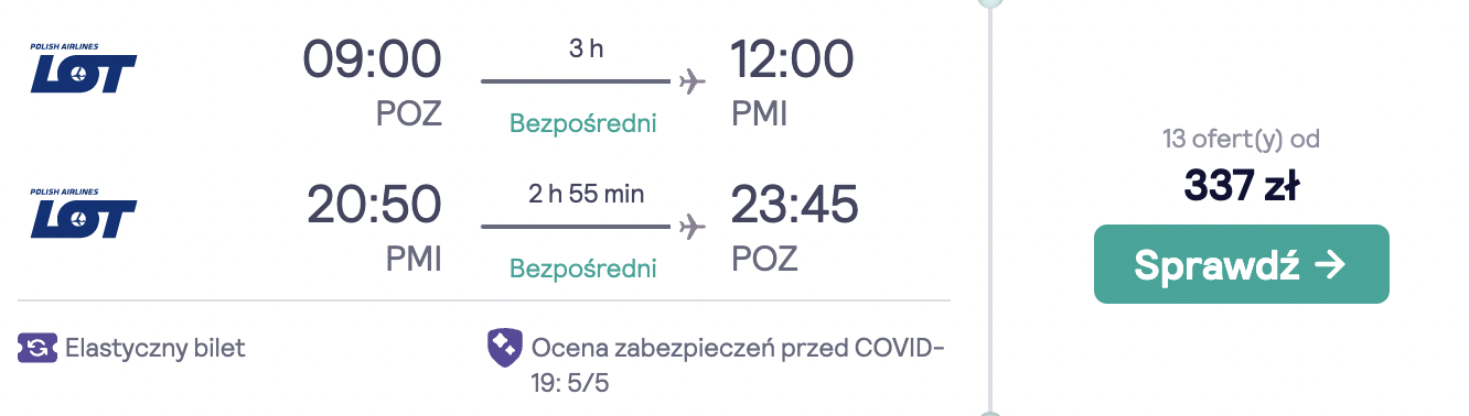 zarezerwuj loty