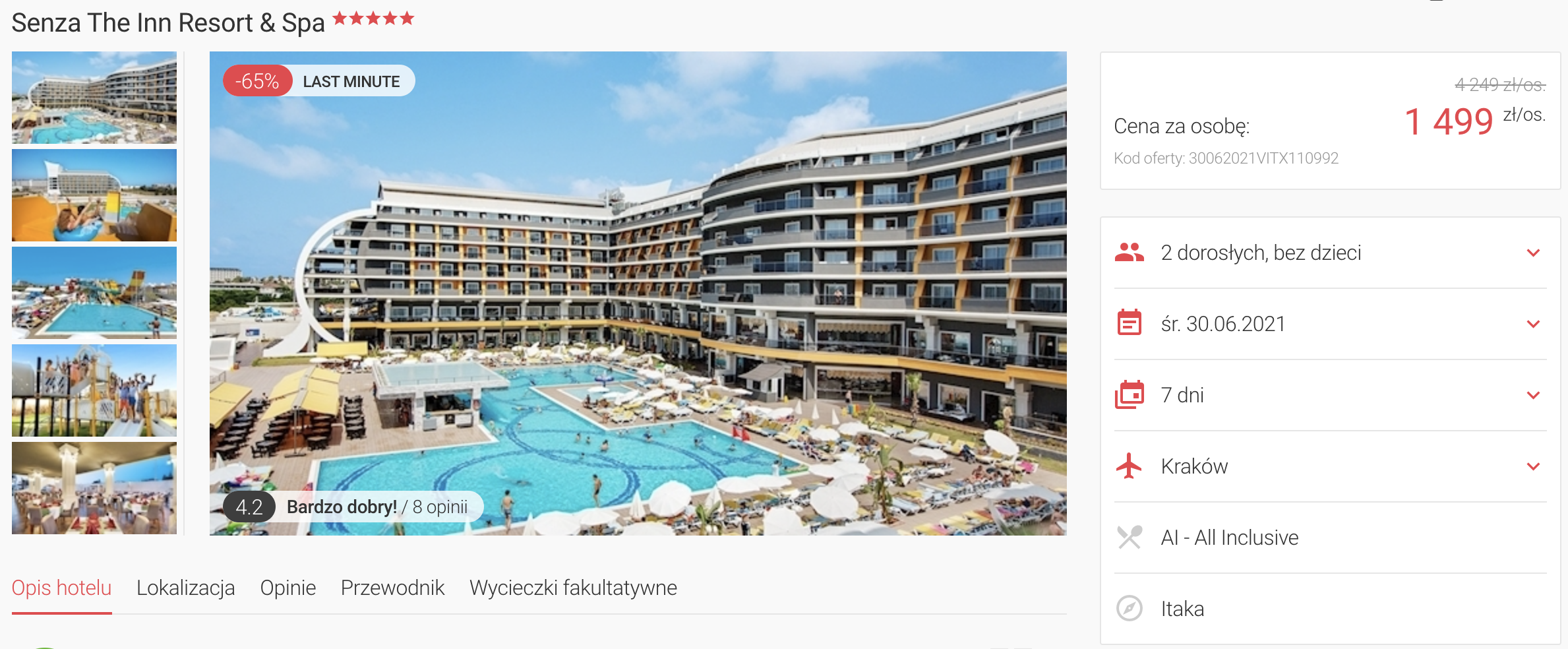 zarezerwuj wczasy w turcji