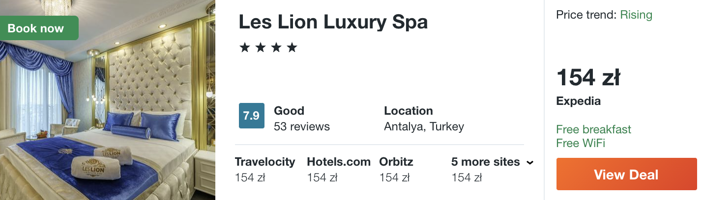 zarezerwuj hotel