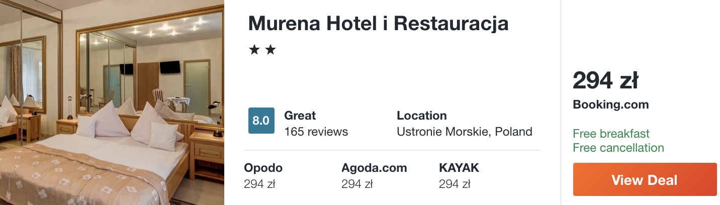 zarezerwuj hotel