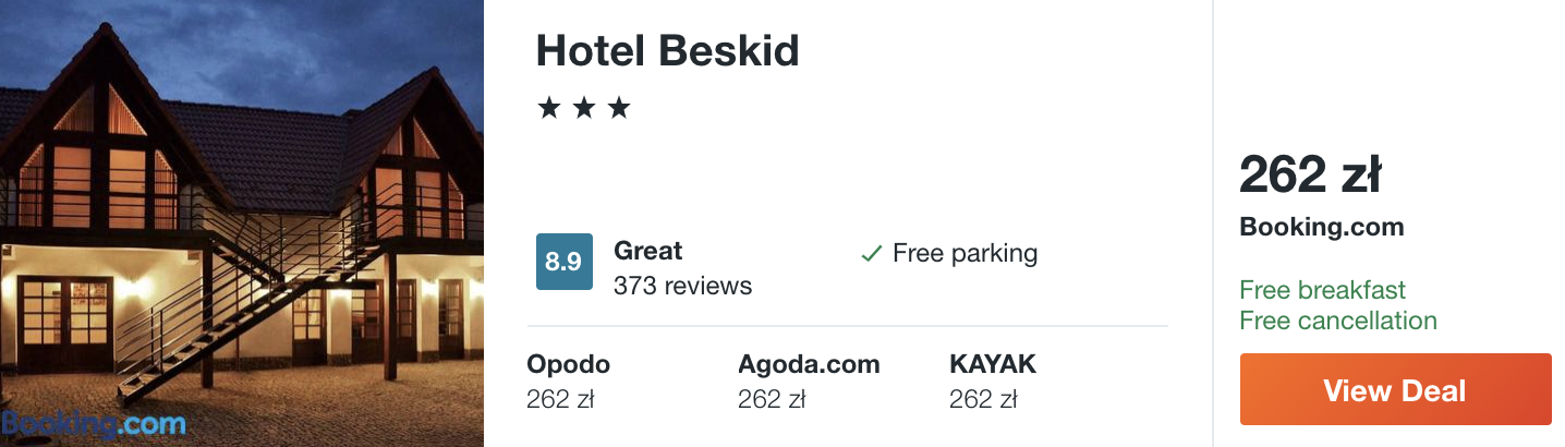 zarezerwuj hotel w beskidach