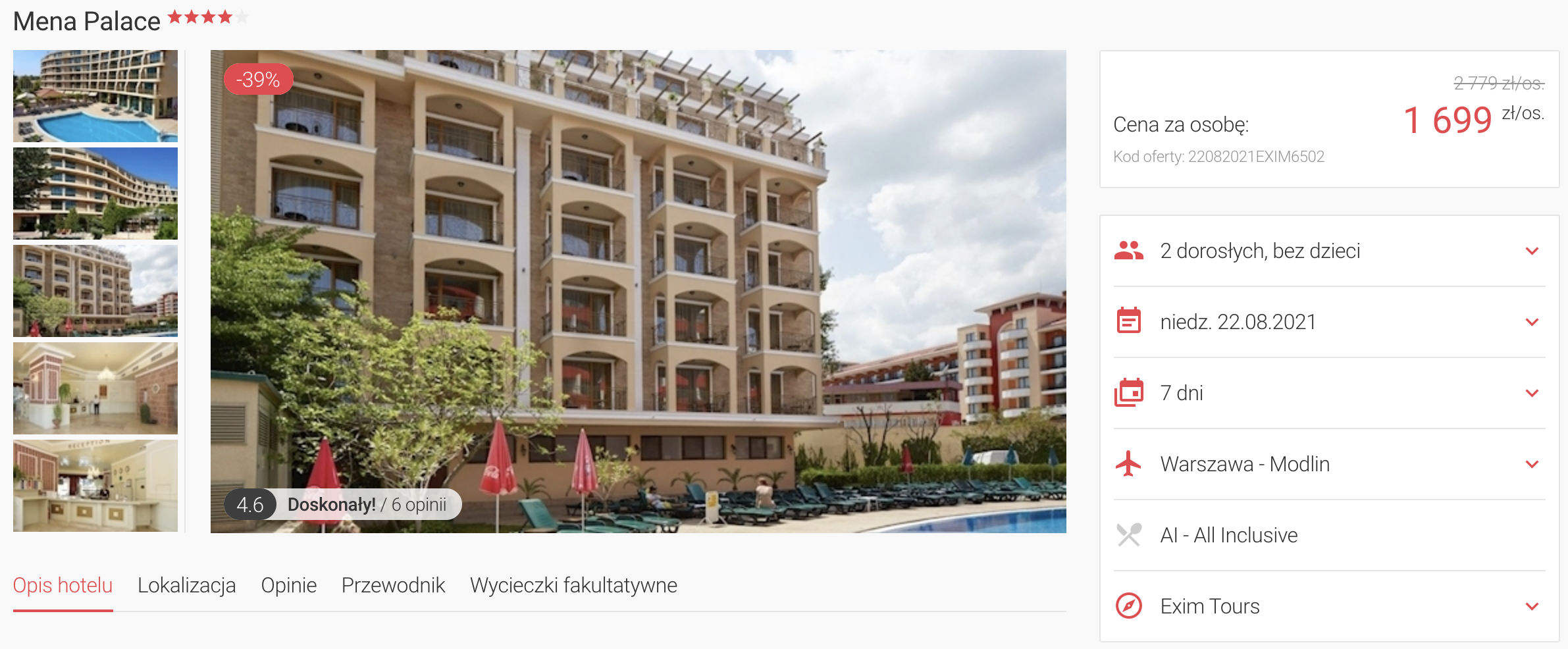 zarezerwuj wczasy na bugarii