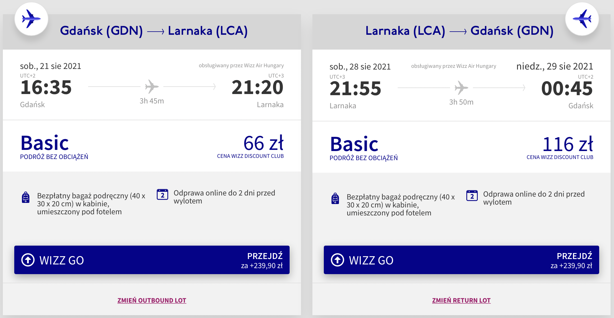 zarezerwuj loty na cypr