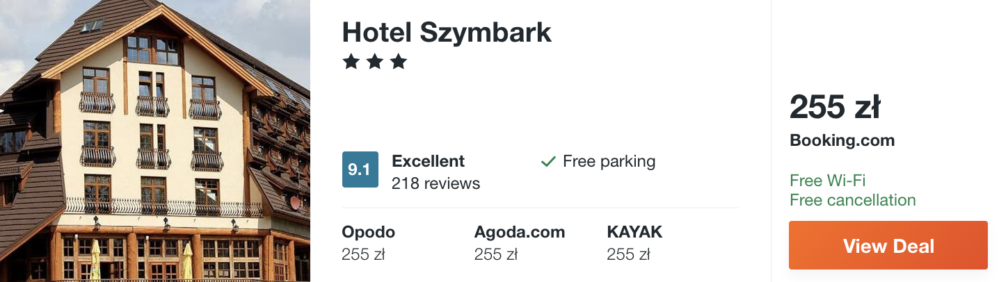 zarezerwuj hotel