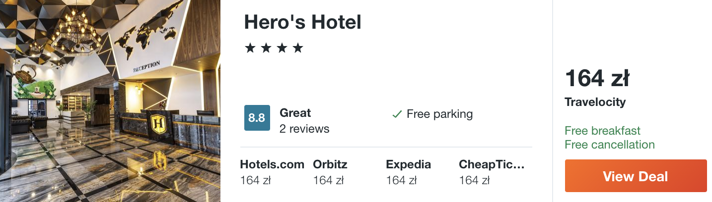 zarezerwuj hotel