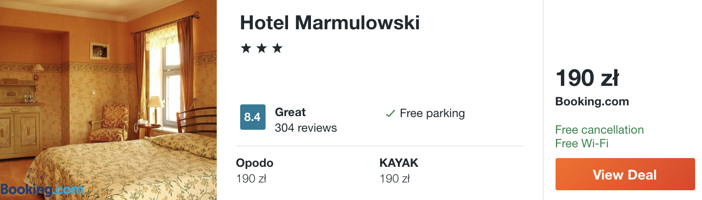 zarezerwuj hotel