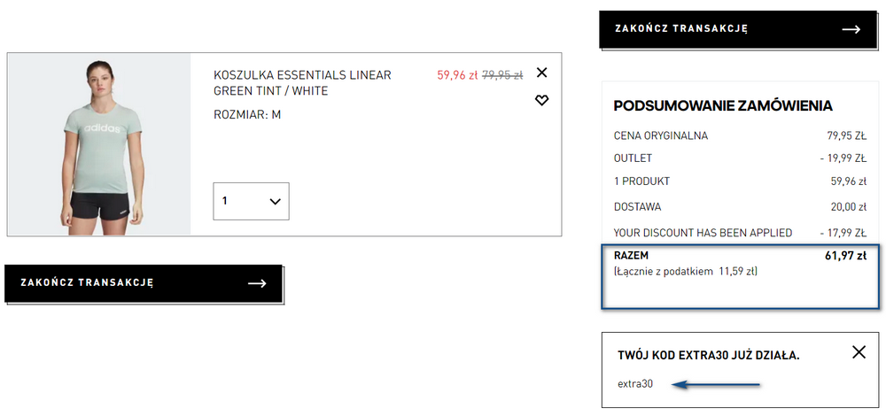 adidas buty promocja