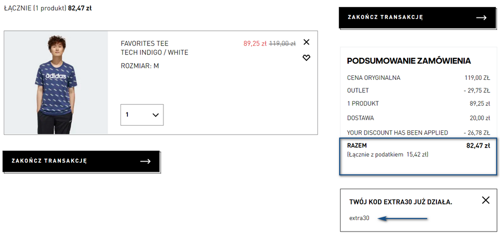 adidas buty promocja