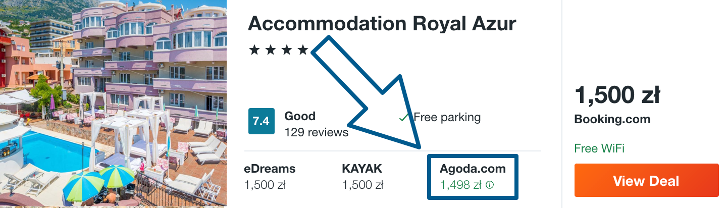 zarezerwuj hotel na czarnogorze
