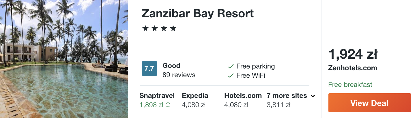 zarezerwuj hotel na seszelach