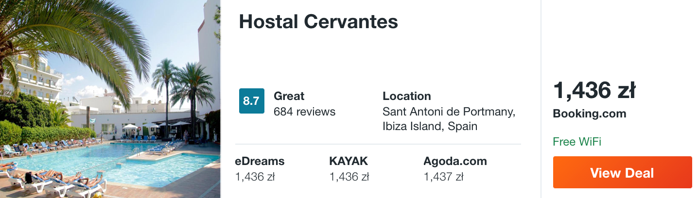 zarezerwuj hotel na ibizie