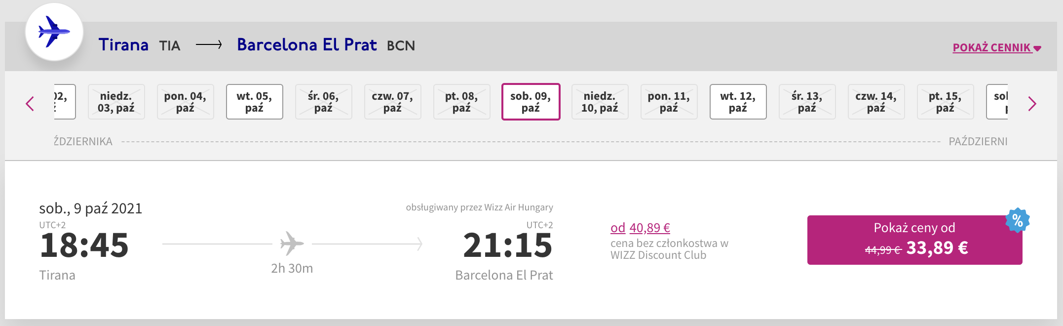 zarezerwuj loty