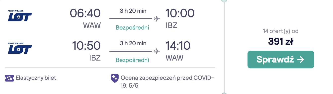 zarezerwuj loty
