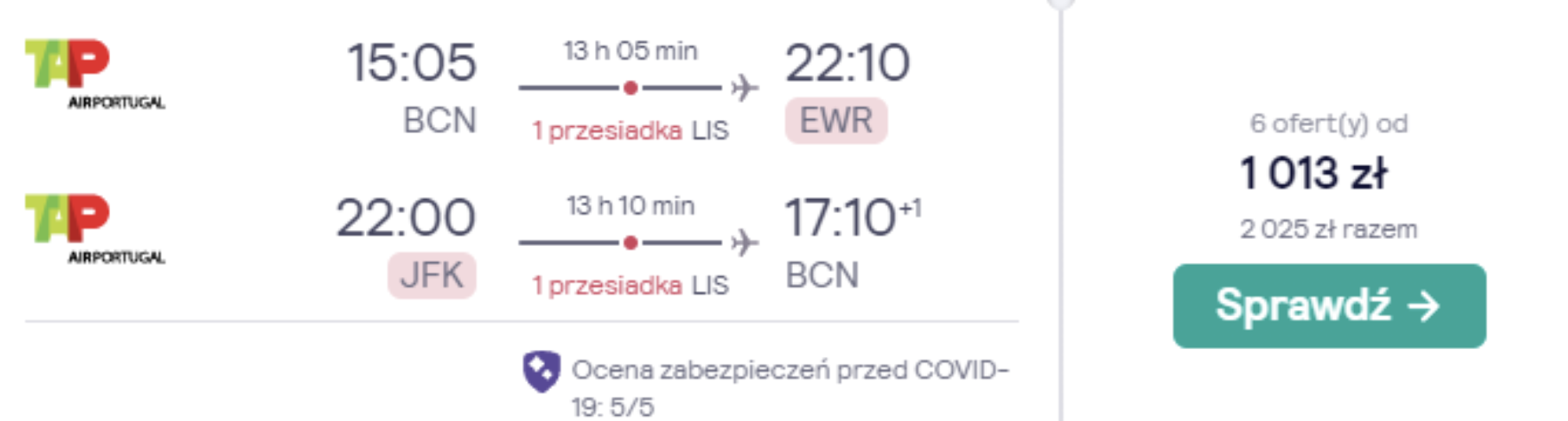 zarezerwuj loty