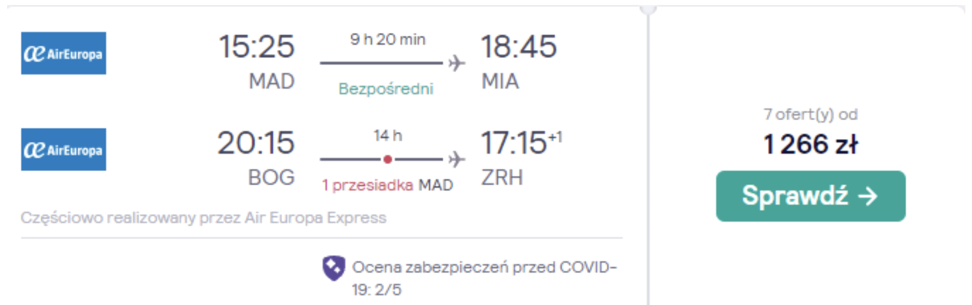 zarezerwuj loty