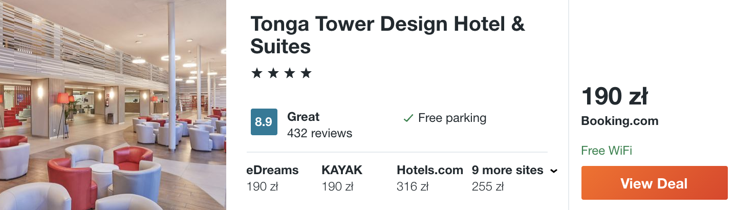 zarezerwuj hotel