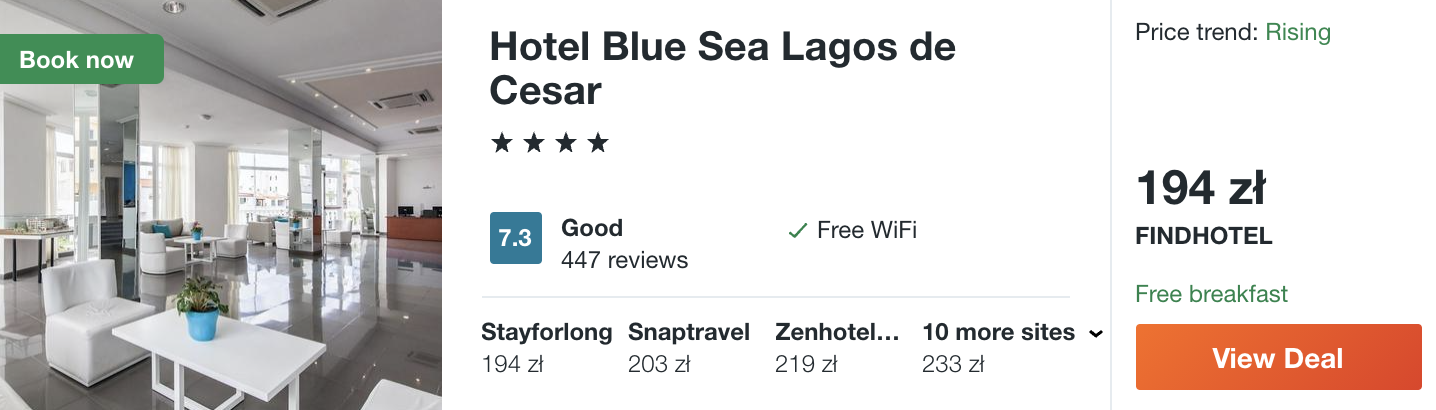 zarezerwuj hotel