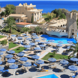 Greckie wczasy na Rodos 🌊💙 All inclusive w 4* hotelu ze zjeżdżalniami za 2400 PLN