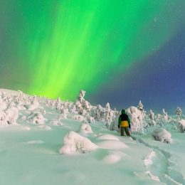 Zima jak z bajki ❄⛄ Zapoluj na zorzę w Finlandii za 180 PLN 🦌⛸️