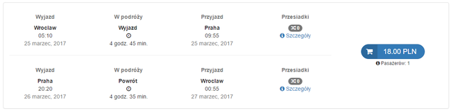 Praga Ecolines 9 PLN WROC