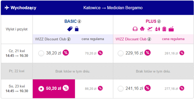KTW - BGY