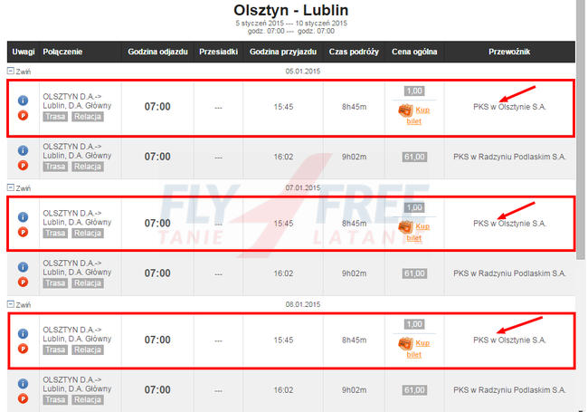 olsztyn-lublin