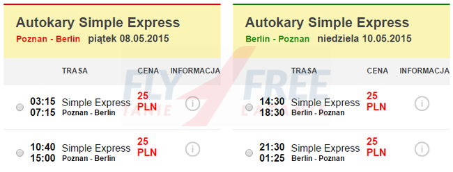 Berlin 25 PLN