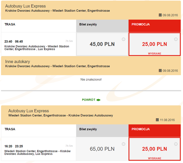 KRA WIE 25 PLN