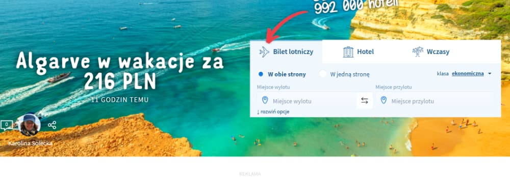 Fly4free.pl w 2018 roku