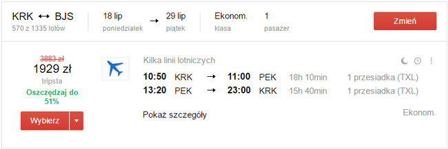 KRK - BJS