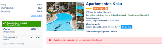 booking gran