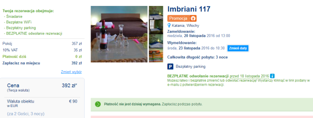 Booking