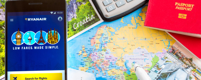 Chcesz ocenić lot Ryanair? Od dziś jest to możliwe poprzez aplikację mobilną!