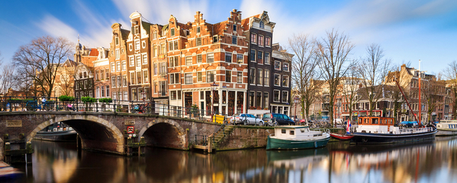 Podróż do Amsterdamu z Gdańska za 136 PLN (przeloty + przejazdy)