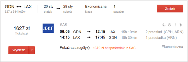 GDN - LAX