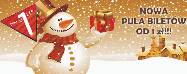 Neobus: świąteczno-noworoczna pula biletów za 1 PLN