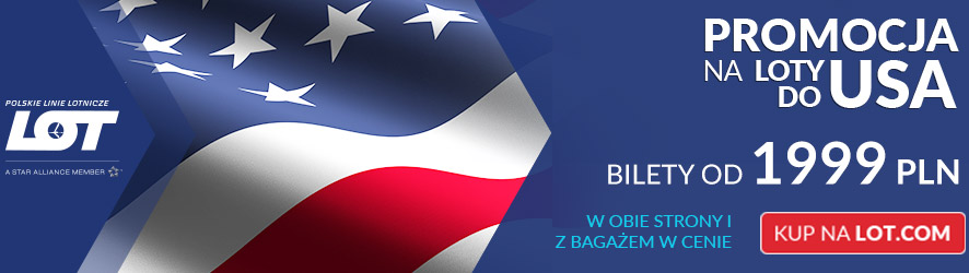Szalona Środa w PLL LOT. Tanie loty do USA: Chicago, Los Angeles i Nowy Jork od 1999 PLN