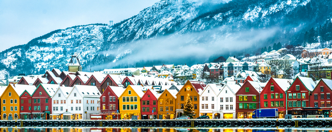 Okołoweekendowa wycieczka do Bergen za 393 PLN (loty z Gdańska + noclegi)