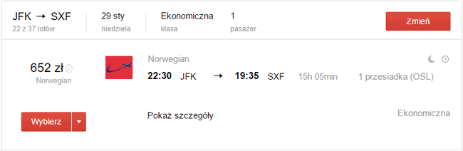 JFK - SXF