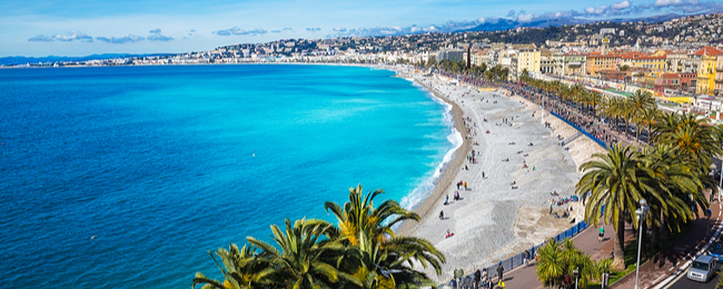 Ferie zimowe na francuskim wybrzeżu – loty do Nicei z Warszawy za 88 PLN
