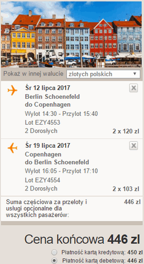 SXF - CPH