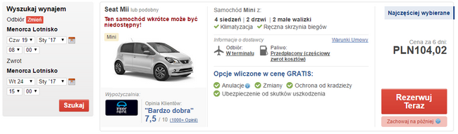 auto minorka