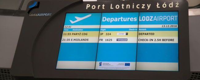 Testujemy (bardzo puste) lotnisko w Łodzi. Czy port, który „nigdy nie zacznie zarabiać” odbije się od dna?