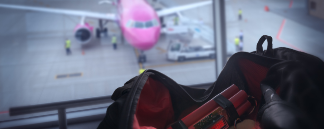 Impreza, telefon, alarm bombowy, potężne kłopoty. Kolejny wybryk Polaka