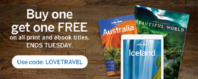 Promocja Lonely Planet – kup jeden przewodnik, drugi otrzymasz za darmo!