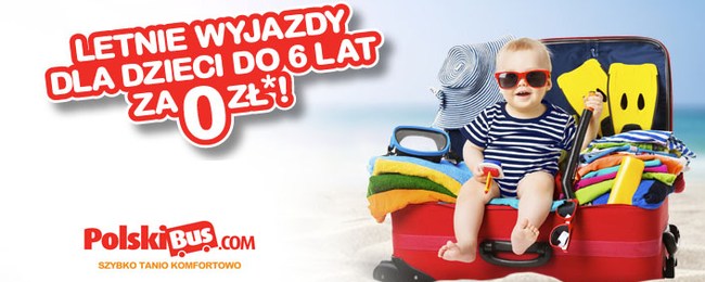 Darmowe przejazdy dla dzieci z PolskiBus!