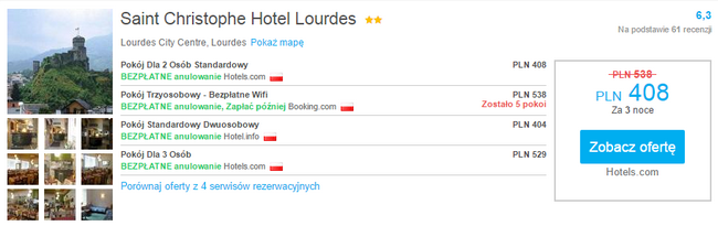 Lourdes-hotel