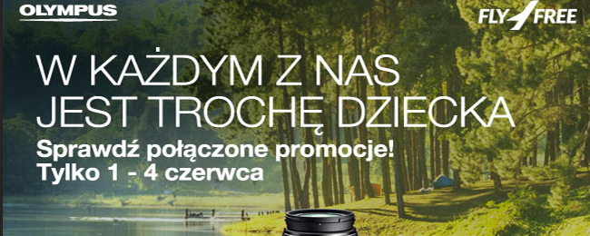 Olympus łączy promocje! Cashback nawet do 2510 PLN oraz kod rabatowy -10% (warsztaty fotograficzne gratis)